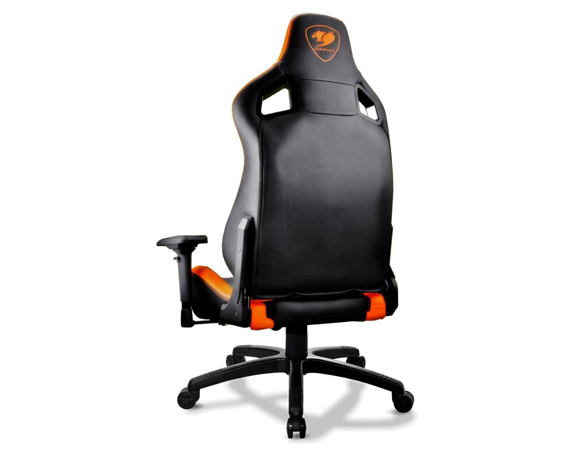 COUGAR ARMOUR ONE GAMING CHAIR ADJUSTABLE DESIGN ORANGE - Image 4
