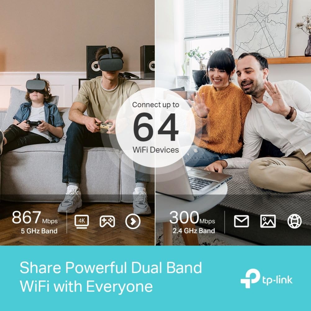 TP LINK AC1200 DUAL BAND WIFI 4G LTE ROUTER ARCHER MR402 - Image 4
