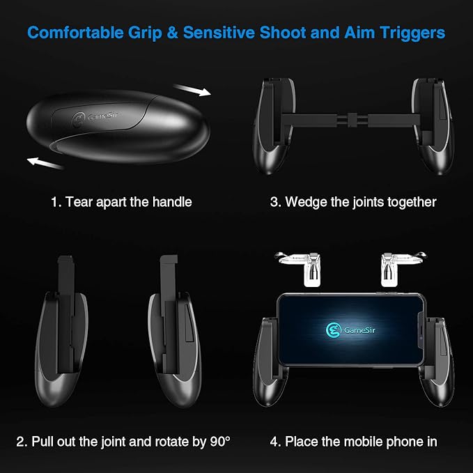 GAMESIR F2 FIRESTICK GRIP BLACK - Image 4
