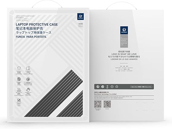 DUXDUCIS MACBOOK AIR 13.3 LCGH PROTECTIVE CASE BLACK LCGH0001 - Image 2