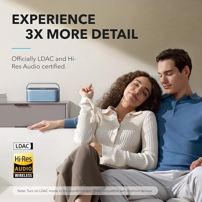ANKER SOUNDCORE MOTION X600 SPEAKER BLUE A3130031 - Image 3