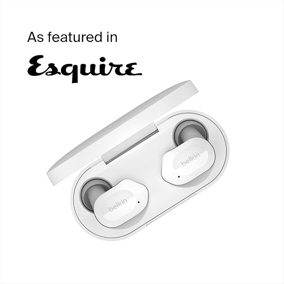 BELKIN TRUE WIRELESS EARBUDS WHITE AUC001BTWH - Image 4