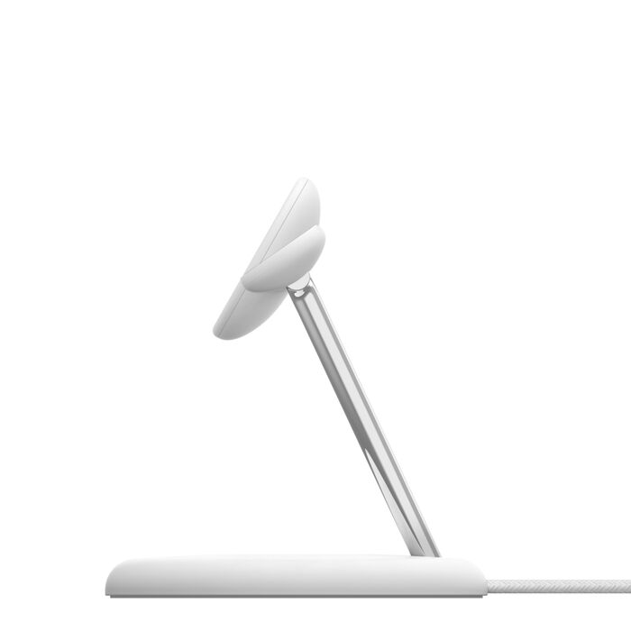 BELKIN BOOST CHARGE PRO 15W 3 IN 1 WIRELESS CHARGING STAND WITH MAGSAFE WHITE WIZ032MYWH - Image 3