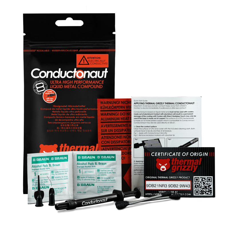Thermal Grizzly Conductonaut extreme - 5 g TG-CE-005-R - Image 3
