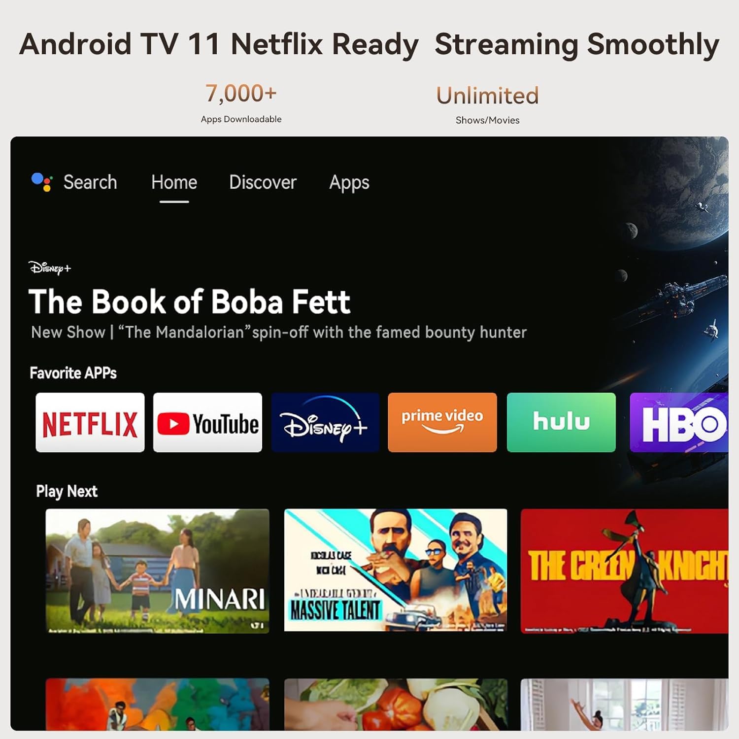 WANBO VALI 1 200° GIMBAL PROJECTOR WITH 900 ANSI AND ANDROID TV 11 WHITE - Image 3