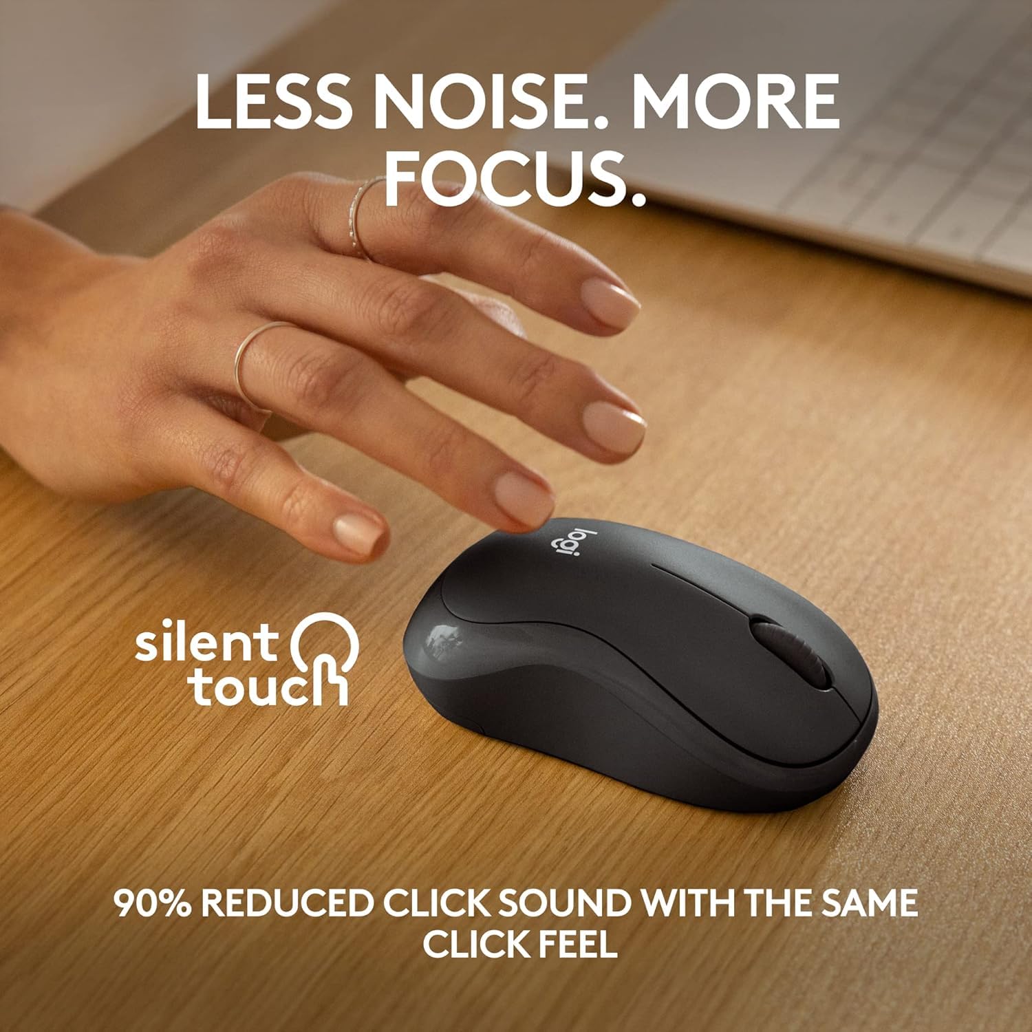 LOGITECH M241 SILENT WIRELESS MOUSE GRAPHITE 910-007471 - Image 3