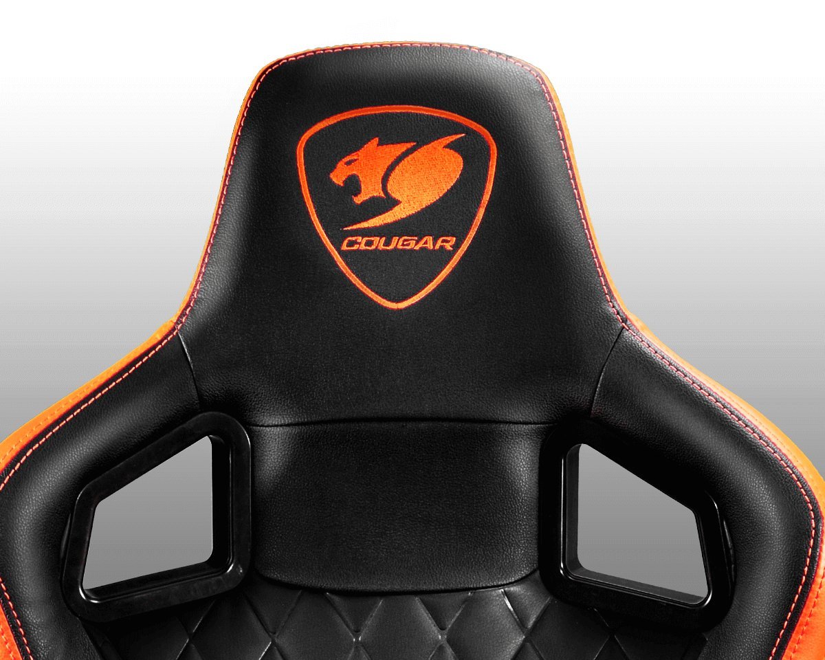 COUGAR ARMOUR ONE GAMING CHAIR ADJUSTABLE DESIGN ORANGE - Image 2
