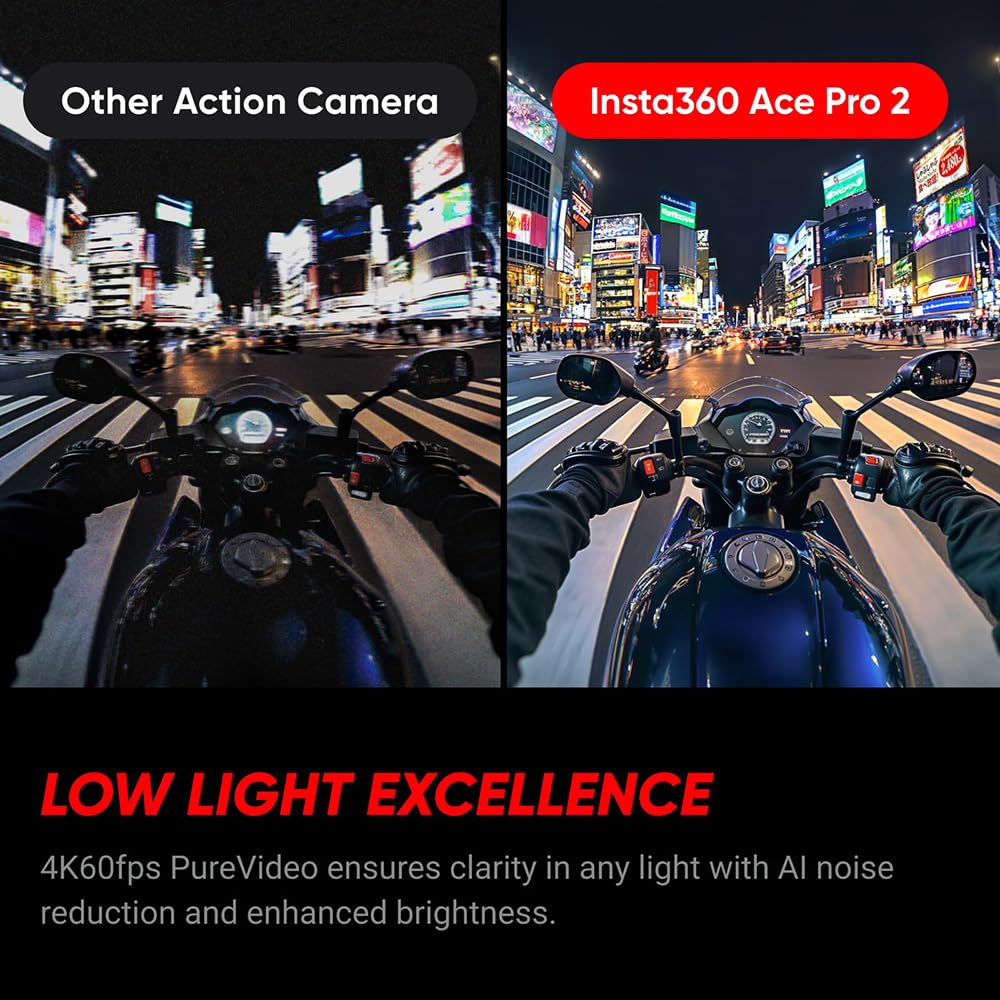 INSTA360 ACE PRO 2 8K AI-POWERED ACTION CAMERA WITH DUAL BATTERY MM93 EDITION BLACK CINSBBGA - Image 6