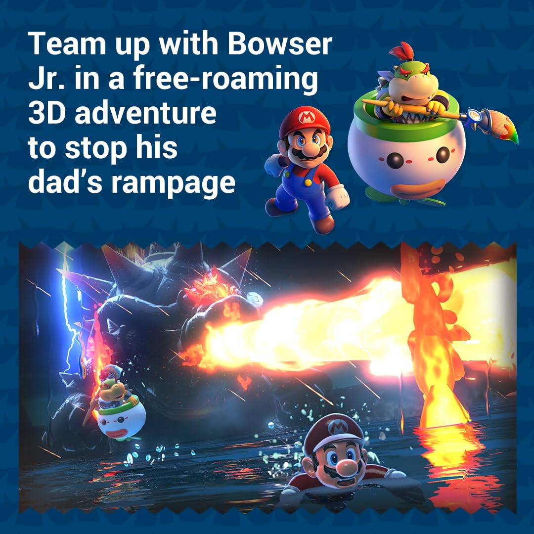 NINTENDO SWITCH SUPER MARIO 3D WORLD+BOWSERS FURY GAME CD - Image 3