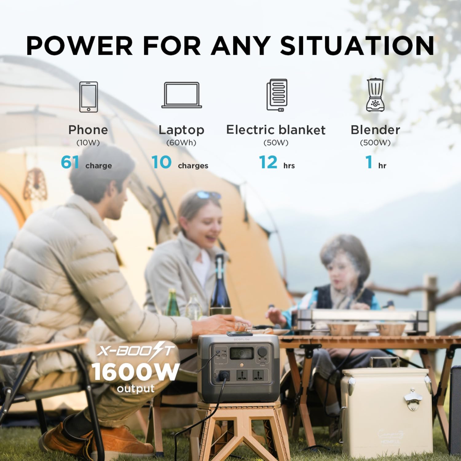 BESTON PORTABLE AC/DC POWER STATION 2000W - Image 3
