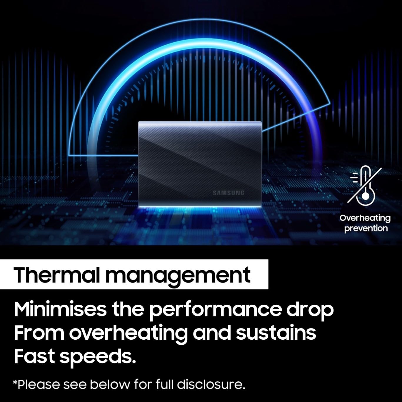 SAMSUNG PORTABLE T9 SSD 2TB BLACK MU-PG2T0B - Image 8