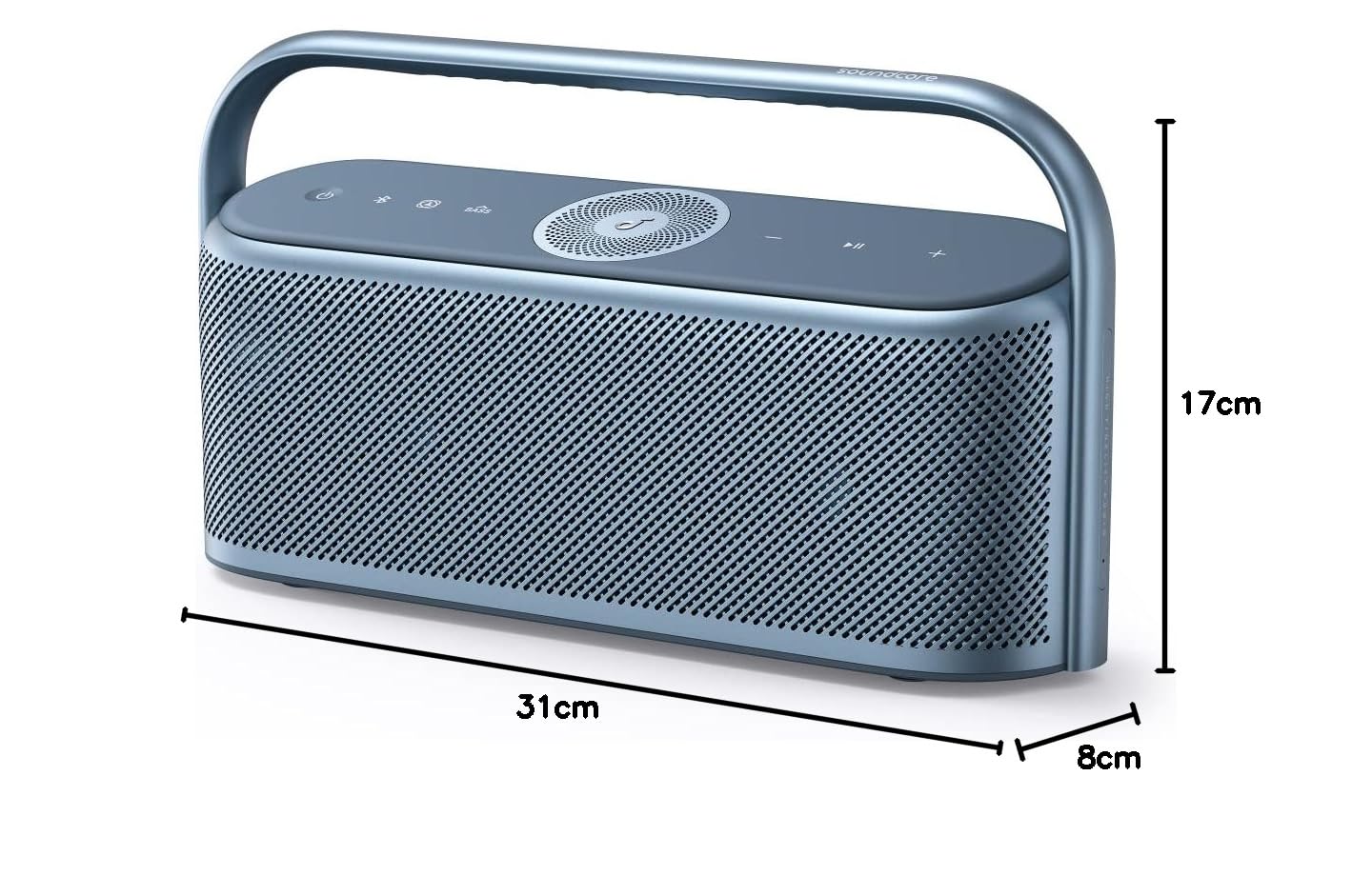ANKER SOUNDCORE MOTION X600 SPEAKER BLUE A3130031 - Image 2