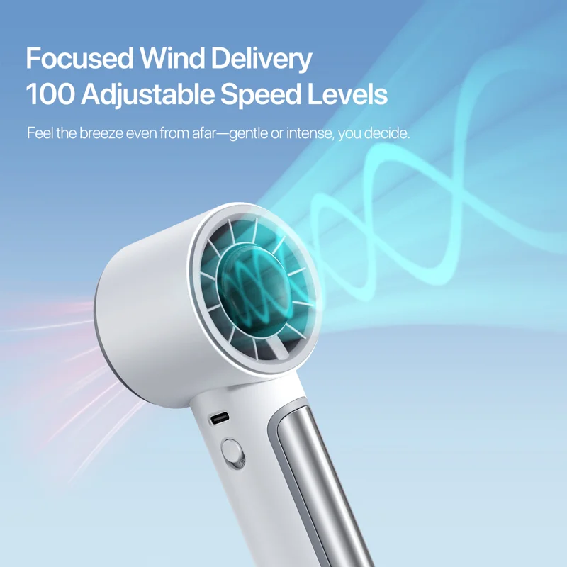DUXDUCIS HANDHELD SMALL FAN WHITE DT80 SCFS0001 - Image 9