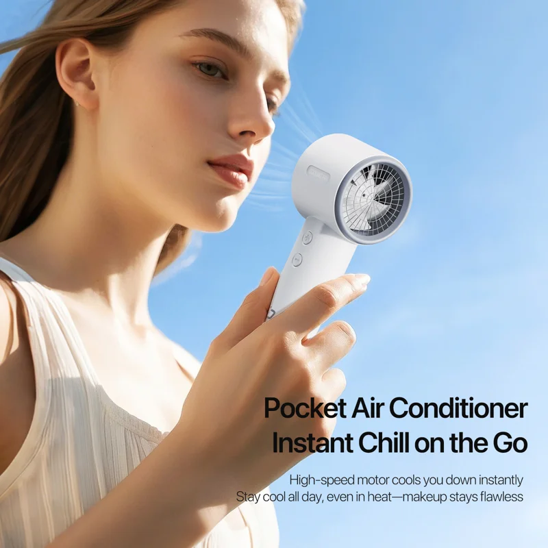 DUXDUCIS HANDHELD SMALL FAN WHITE DT80 SCFS0001 - Image 8