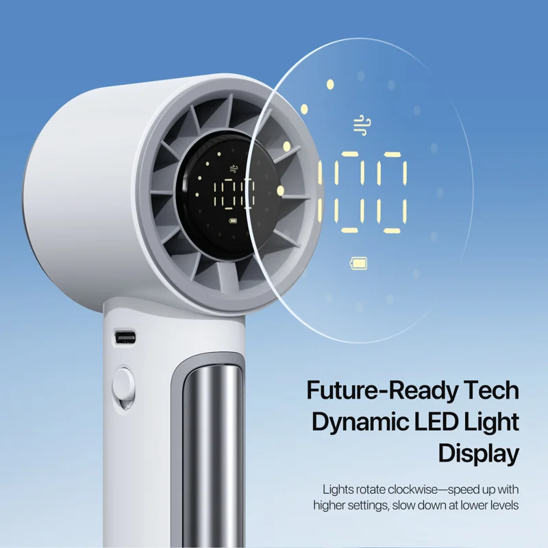 DUXDUCIS HANDHELD SMALL FAN WHITE DT80 SCFS0001 - Image 6