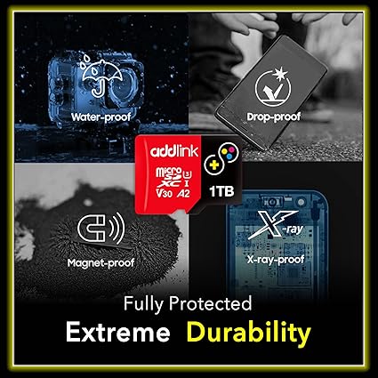 ADDLINK V30 1TB MICRO SDXC UHS CARD WITH ADAPTER BLACK AD1TBMSXT3A - Image 3