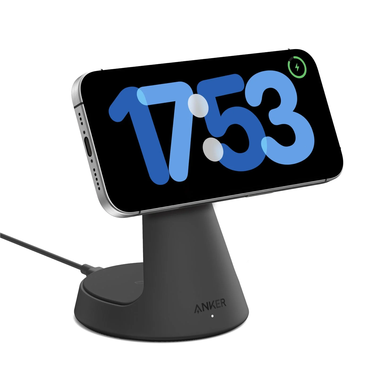 ANKER MAGGO WIRELESS 2-IN-1 DOCK STAND CHARGER BLACK A25M7H11 - Image 8