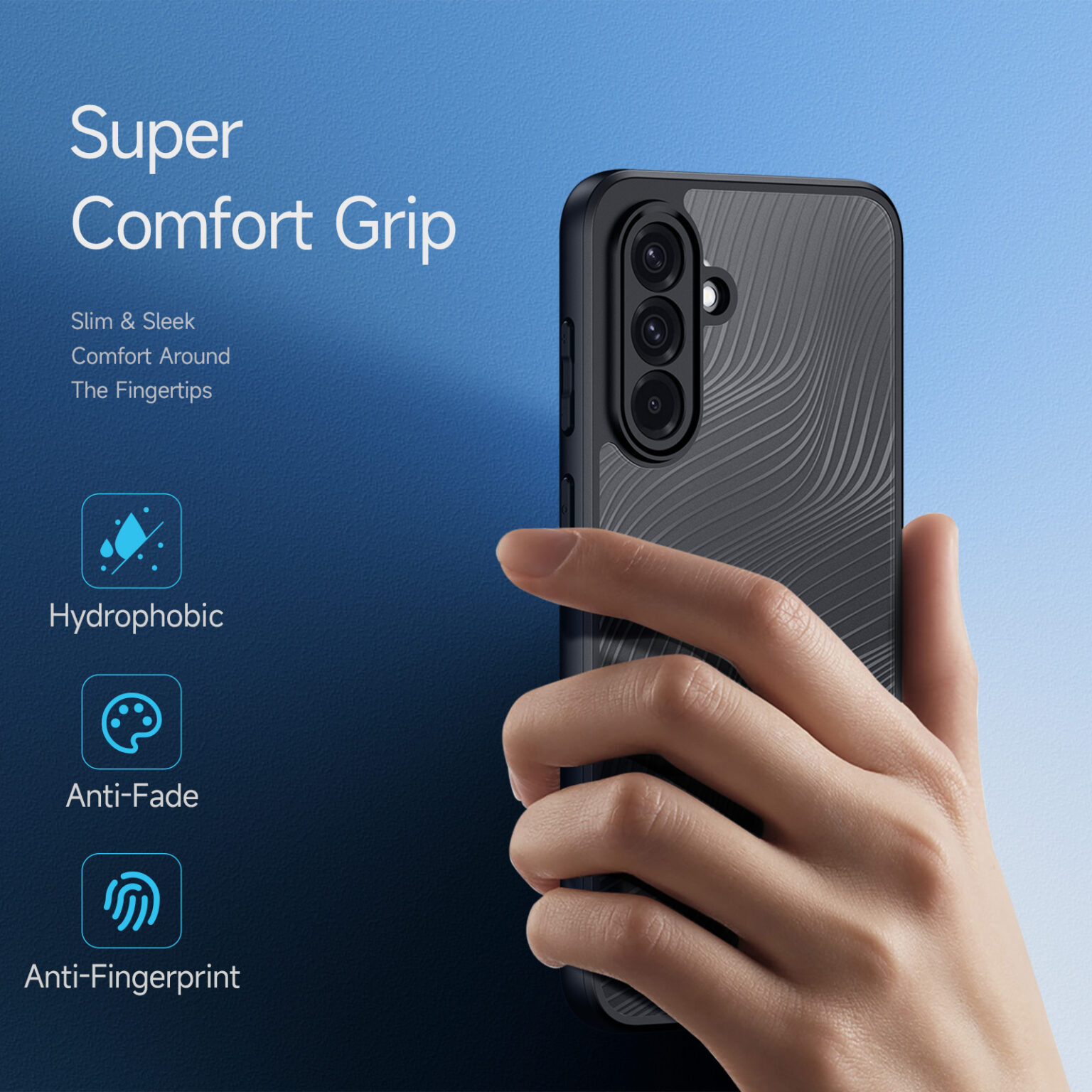 DUXDUCIS SAMSUNG A36 5G/A56 5G AIMO SERIES CASE BLACK AIMO-0279 - Image 2