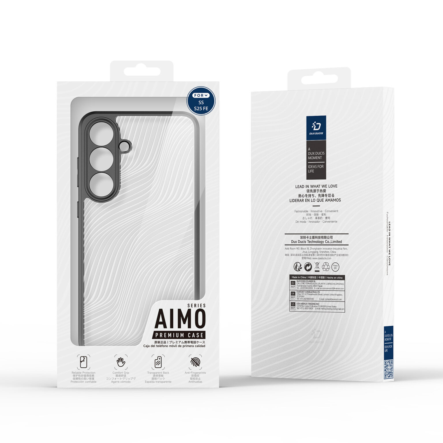 DUXDUCIS SAMSUNG S25 AIMO CASE BLACK AIMO-0270 - Image 2