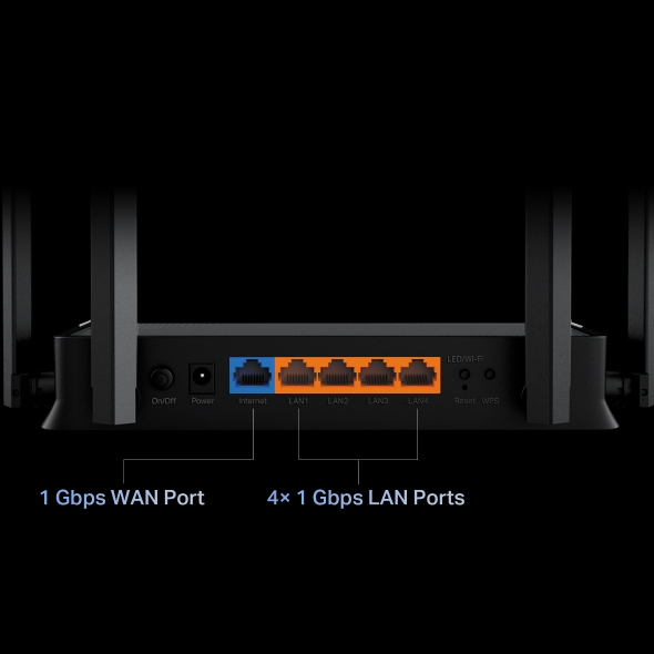 TP LINK BE3600 DUAL BAND WIFI 7 ROUTER ARCHER BE220 - Image 2