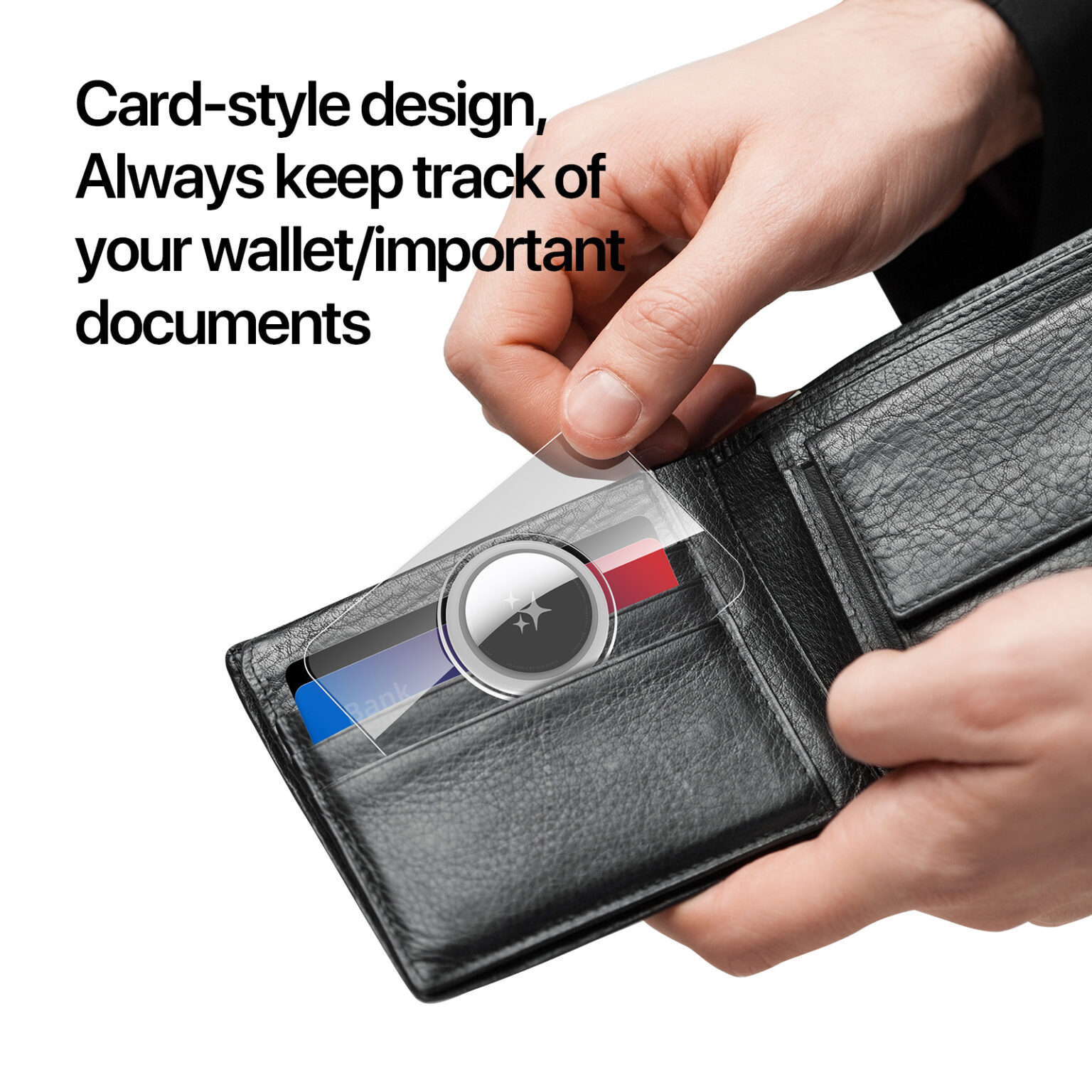 DUXDUCIS AIRTAG CARD CASE 2 PCS AIRTAG0005 - Image 6