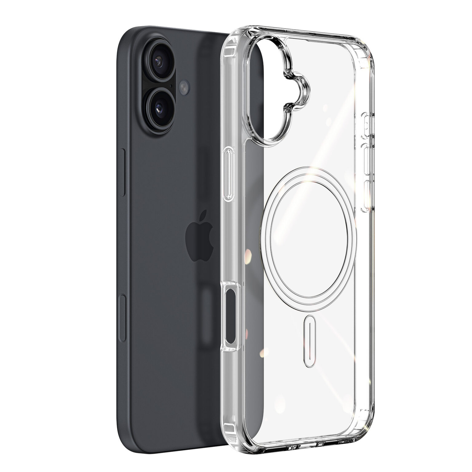 DUXDUCIS IPHONE 16 PLUS CLIN MAG CASE CLEAR CLIN-00105 - Image 4