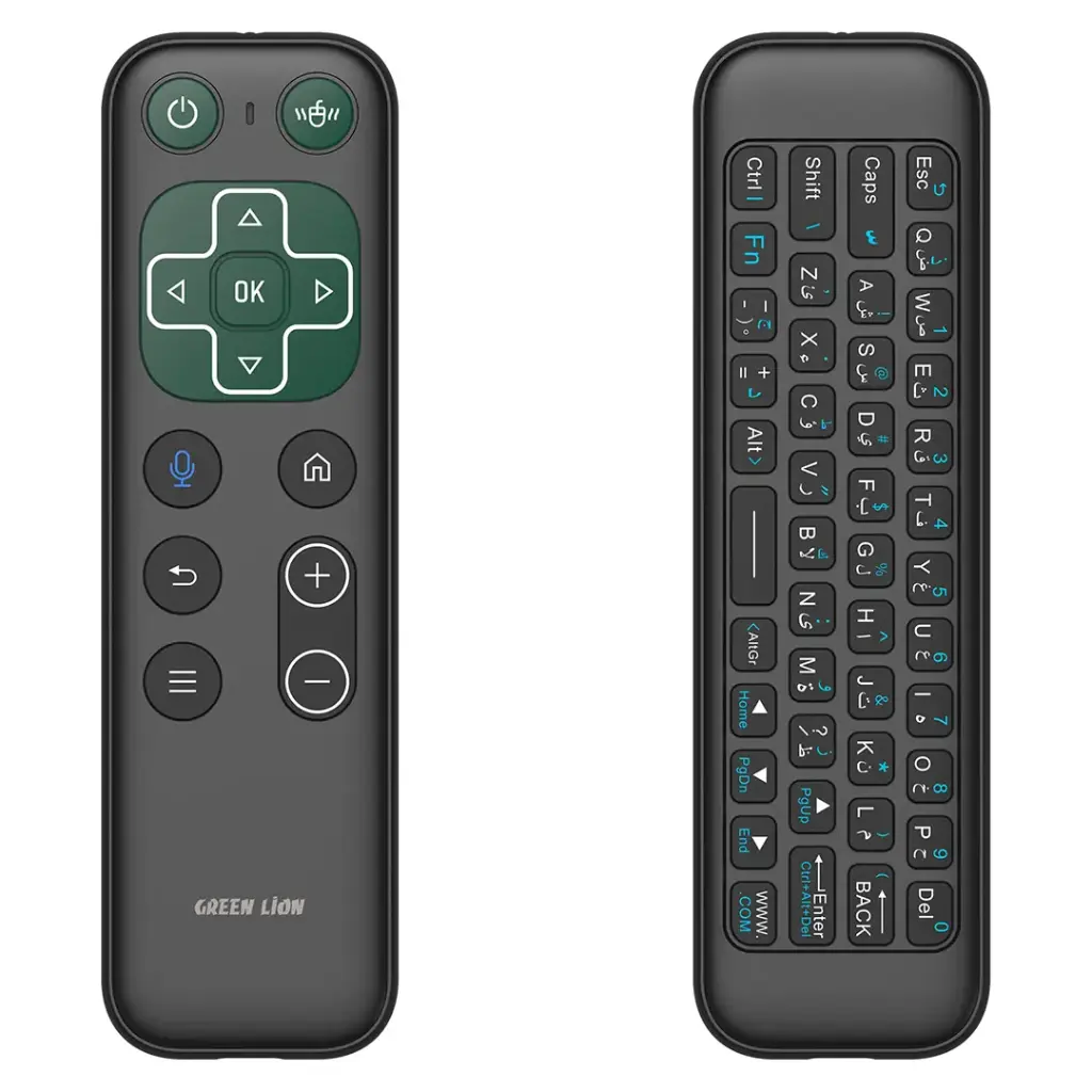 GREEN LION WIRELESS REMOTE WITH KEYBOARD AND MOUSE BLACK GNWIRKYMS5BK - Image 2
