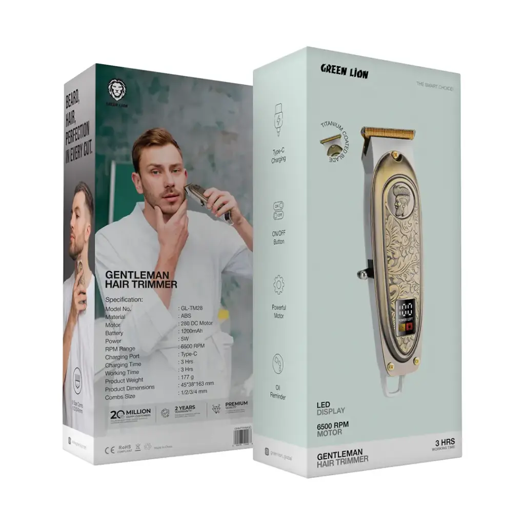 GREEN LION GENTLEMAN HAIR TRIMMER GOLD GNNTTRIMGD - Image 4