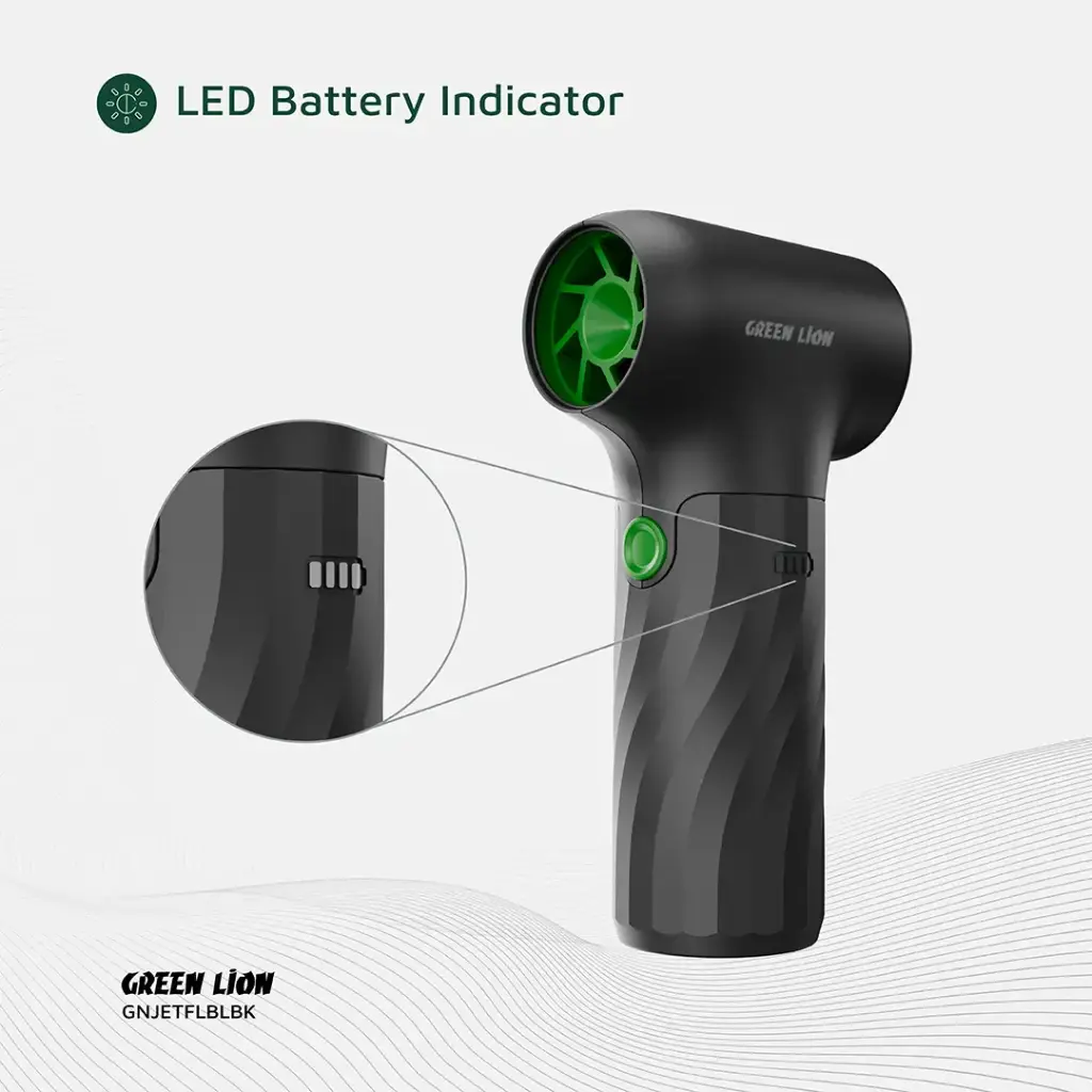 GREEN LION JETFLOW AIR BLOWER BLACK GNJETFLBLBK - Image 4