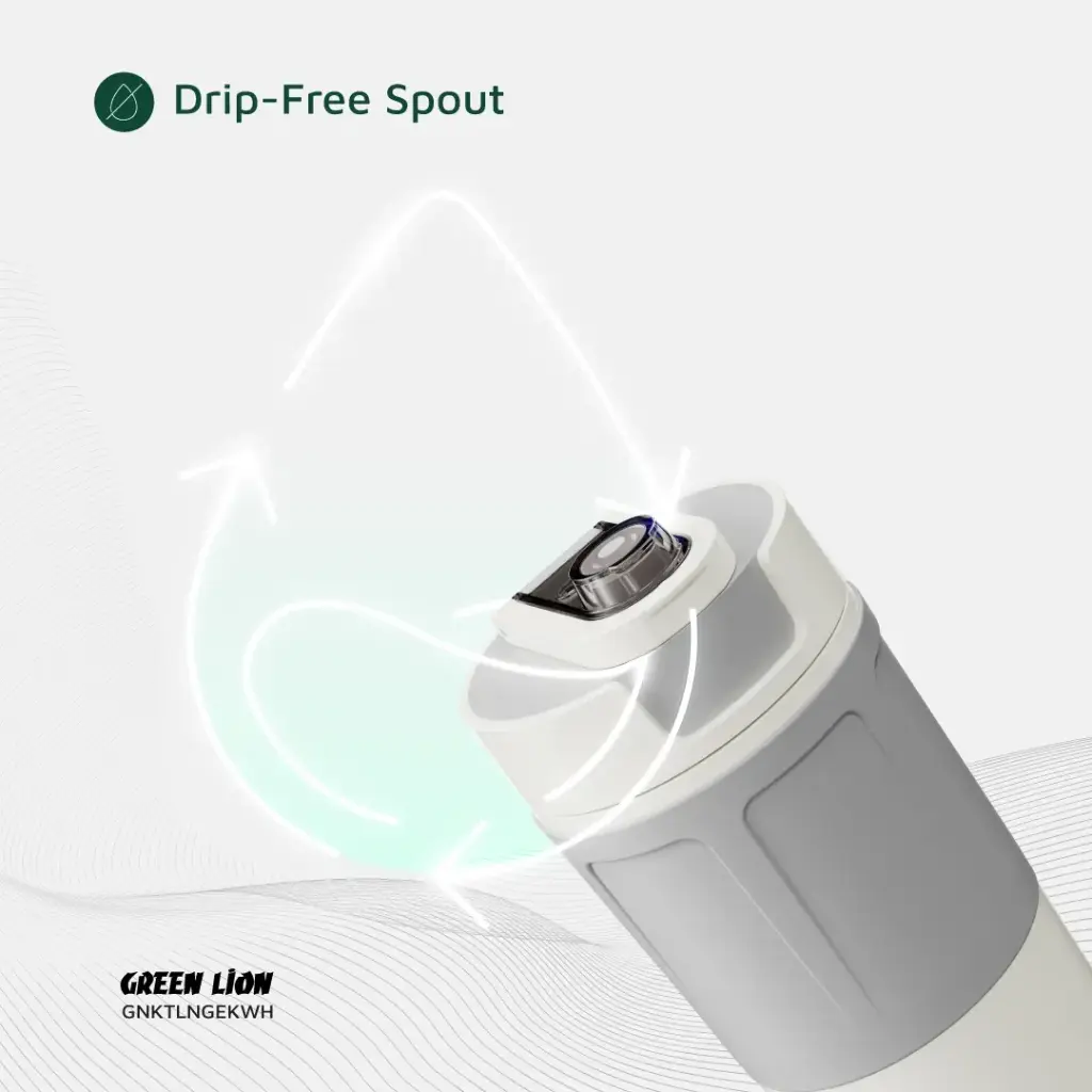 GREEN LION KETTLE & GO ELECTRIC KETTLE 600ML WHITE GNKTLNGEKWH - Image 2