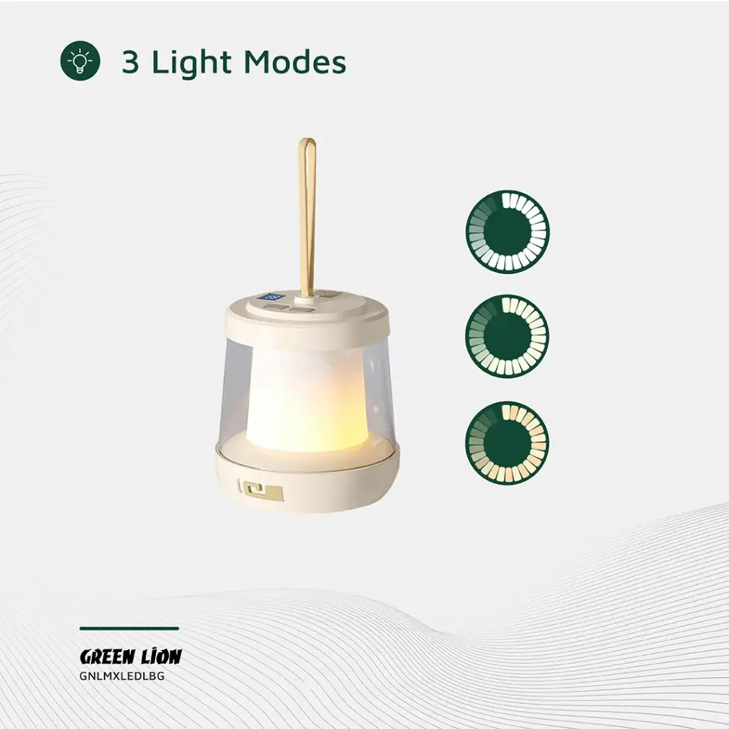 GREEN LION LUMEX LED LIGHT WITH INBUILT LED STRIP LIGHT BEIGE GNLMXLEDLBG - Image 6