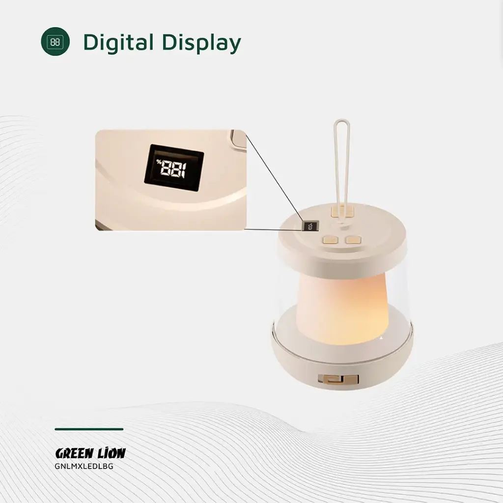 GREEN LION LUMEX LED LIGHT WITH INBUILT LED STRIP LIGHT BEIGE GNLMXLEDLBG - Image 5