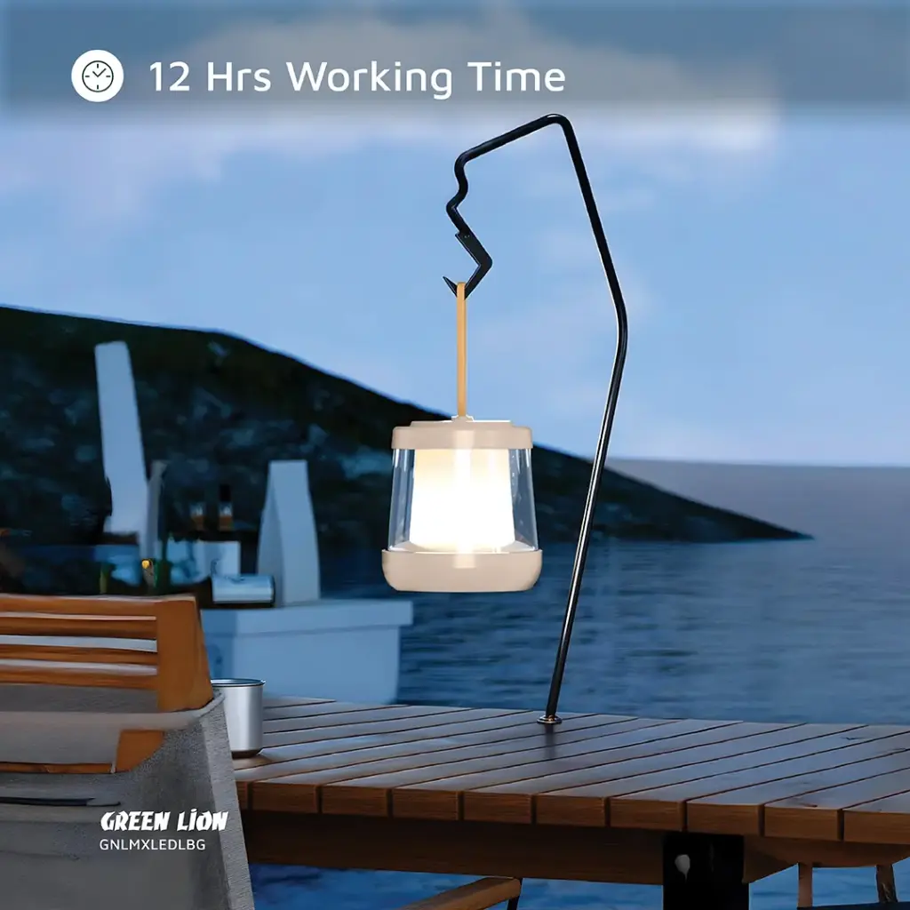 GREEN LION LUMEX LED LIGHT WITH INBUILT LED STRIP LIGHT BEIGE GNLMXLEDLBG - Image 2