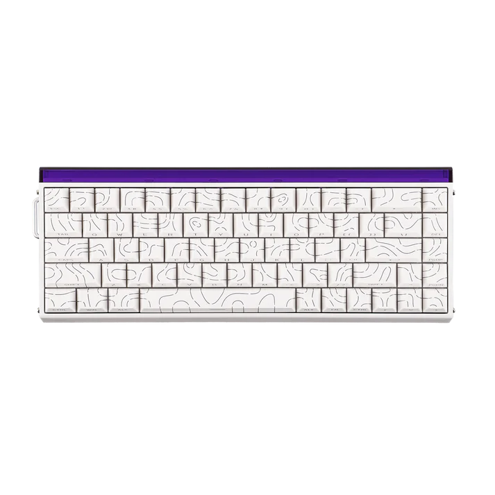 AULA 68 KEYS RGB 65% WIRED MECHANICAL GAMING KEYBOARD BLACK KING SWITCH COUNTOUR WHT HERO68HE - Image 12