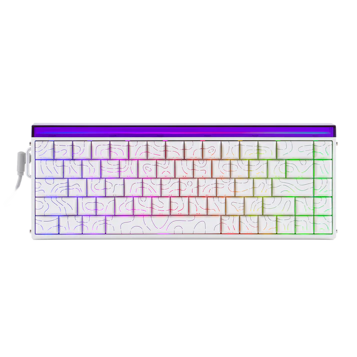 AULA 68 KEYS RGB 65% WIRED MECHANICAL GAMING KEYBOARD BLACK KING SWITCH COUNTOUR WHT HERO68HE - Image 10