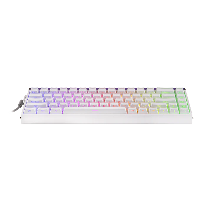 AULA 68 KEYS RGB 65% WIRED MECHANICAL GAMING KEYBOARD BLACK KING SWITCH WHT-PRP HERO68HE - Image 12