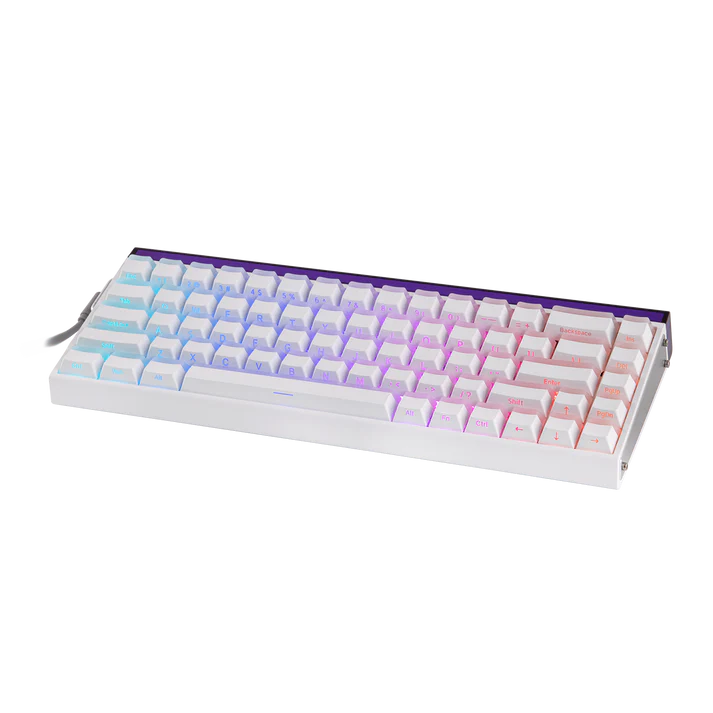AULA 68 KEYS RGB 65% WIRED MECHANICAL GAMING KEYBOARD BLACK KING SWITCH WHT-PRP HERO68HE - Image 10
