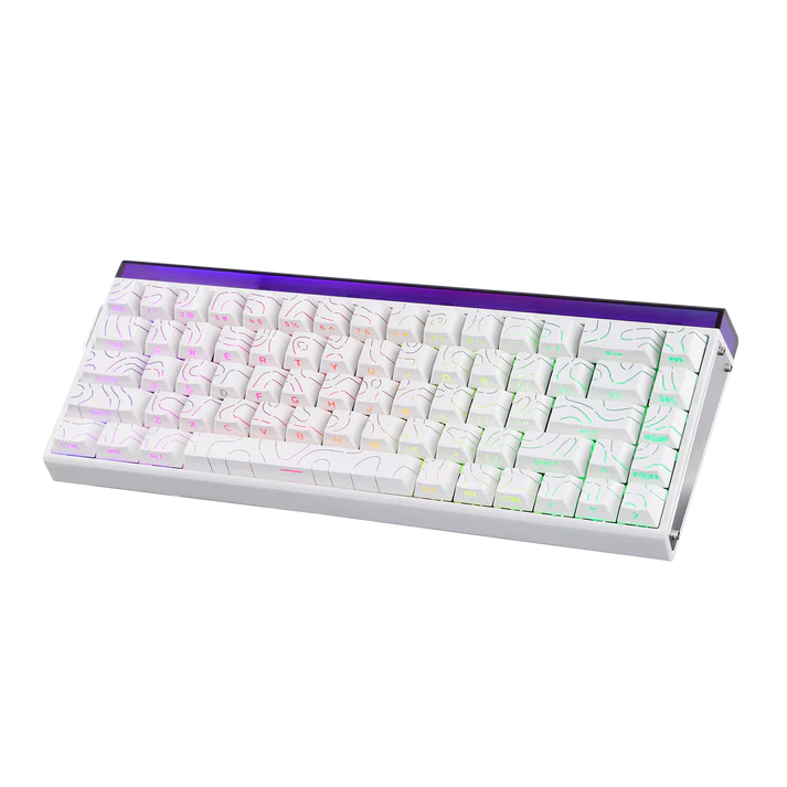 AULA 68 KEYS RGB 65% WIRED MECHANICAL GAMING KEYBOARD BLACK KING SWITCH COUNTOUR WHT HERO68HE - Image 4