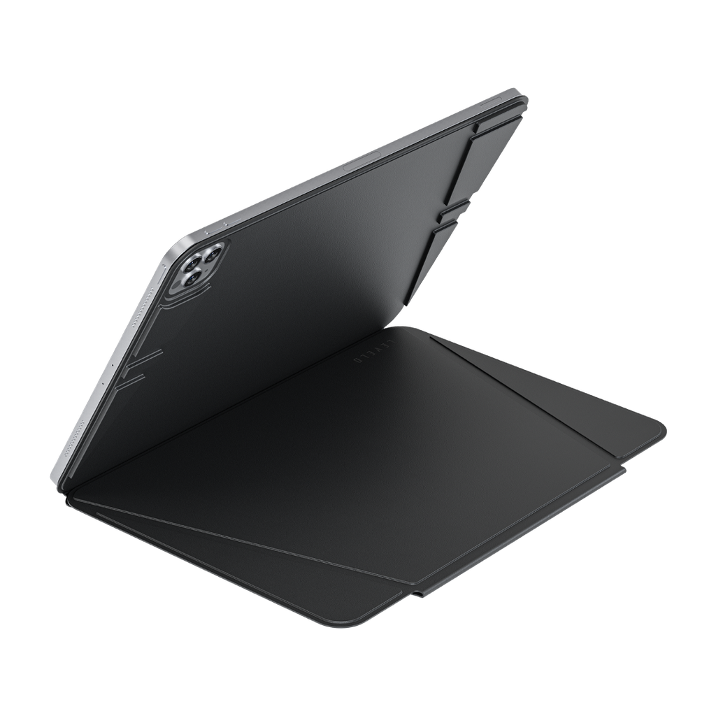 LEVELO LUXORA FOLIO IPAD PRO 13 ADJUSTABLE ANGLE BLACK CASE LVLLFCP13BK - Image 9