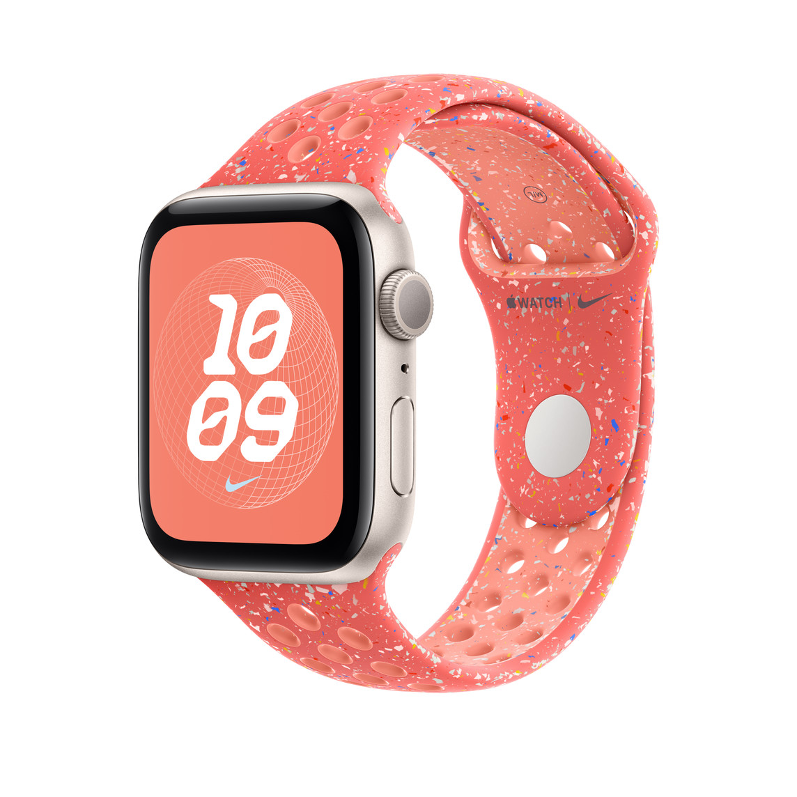 APPLE WATCH 46MM MAGIC EMBER NIKE SPORT BAND S/M MYLF3 - Image 3