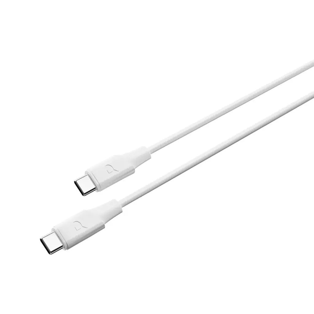 POWEROLOGY POWER SYNC FLEX USB C TO USB C CABLE 1.2M WHITE PCAB014WH - Image 3