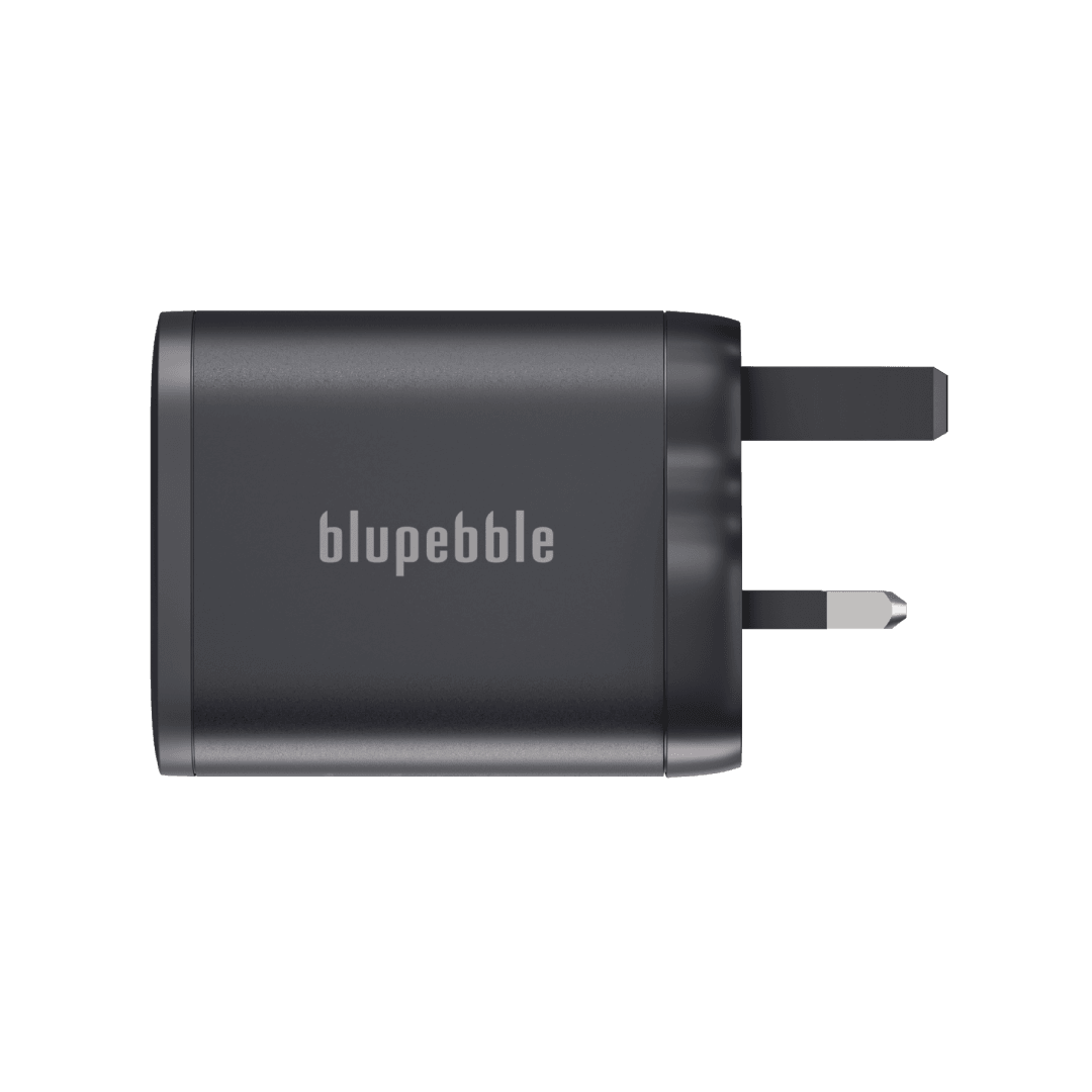 BLUPEBBLE POWERCORE 45W 2 PORTS PD GAN FAST CHARGER PD45W BLACK BP-PD45GANRC-BK - Image 4