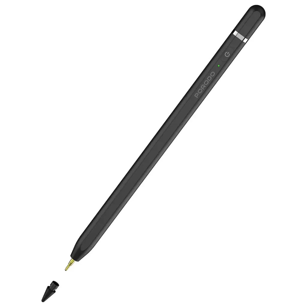 PORODO SMART STYLUS PEN FOR IPAD COMPITIBLE WITH 2018 TO 2025 MODELS BLACK PDSPP7CBK - Image 3