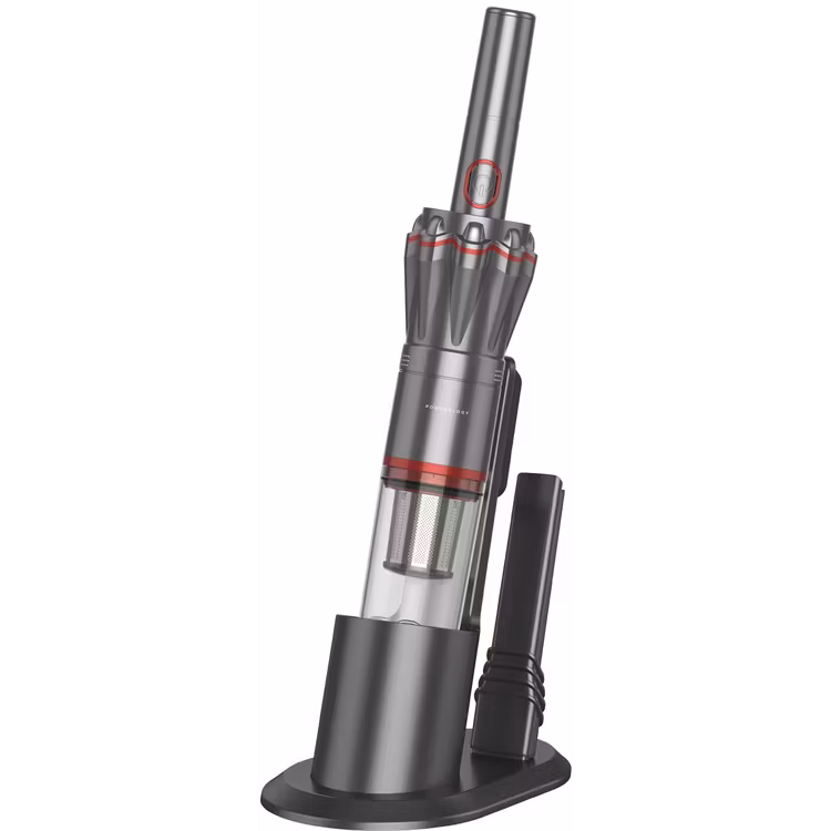 POWEROLOGY PORTABLE VACUUM CLEANER STICK 2600MAH GRAY PWPVCS-GY - Image 2