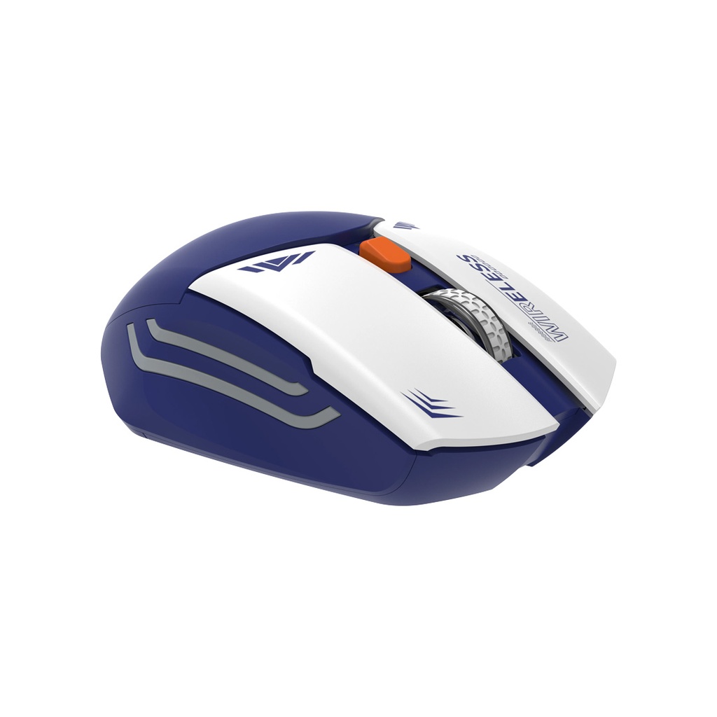 PORODO GAMING DESIGN WIRELESS MOUSE BLUE PD323-BU - Image 3