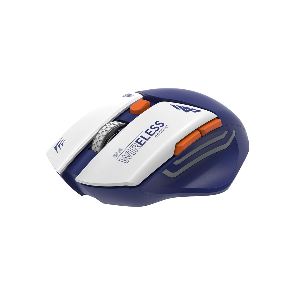 PORODO GAMING DESIGN WIRELESS MOUSE BLUE PD323-BU - Image 2