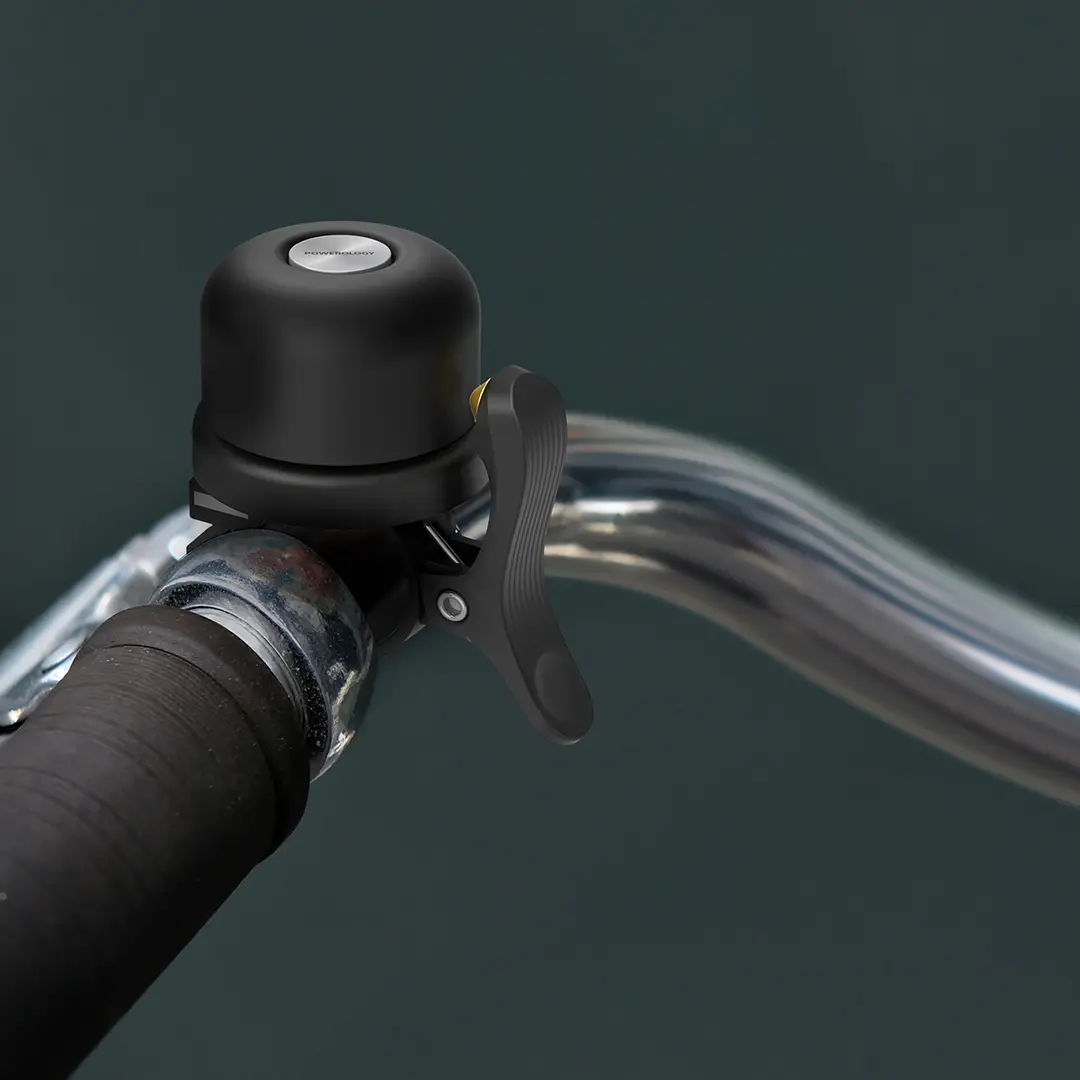 POWEROLOGY BICYCLE SCOOTER BELL WITH AIRTAG MOUNT PPBCHAX3 - Image 2