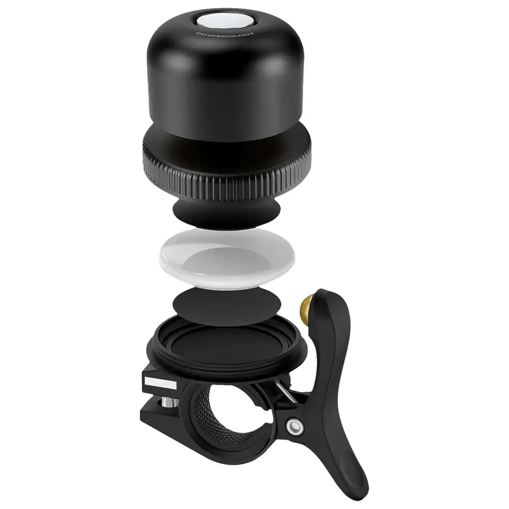POWEROLOGY BICYCLE SCOOTER BELL WITH AIRTAG MOUNT PPBCHAX3 - Image 4