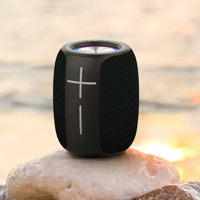 POWEROLOGY GHOST WIRELESS BLUETOOTH SPEAKER BLACK - Image 2