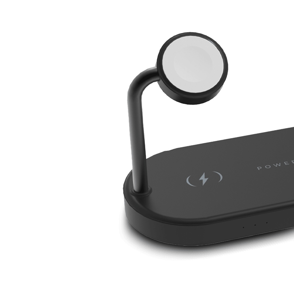 POWEROLOGY 4 IN 1 FAST CHARGING POWER DOCK 65W BLACK P41MFCHBK - Image 2